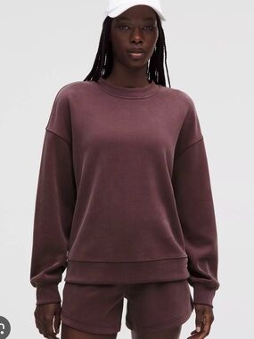 Softstreme Crewneck Oversized Pullover - Goodnight Plum size S